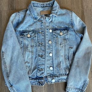 Blank NYC Distressed Denim Jacket - Size XS